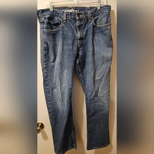 Eddie BauerJeans Men's 32x32 (31) Blue Cotton Denim Straight